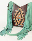 American Darling ADBG1199 Hand Tooled Genuine Leather Women Bag Western Handbag Purse