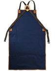 HILASON Western Heavy Duty Work Leather Apron For Woodworker Blacksmith Carpenters With Tool Pockets