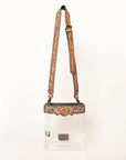 American Darling ADBG1200 Hand Tooled Genuine Leather Women Bag Western Handbag Purse