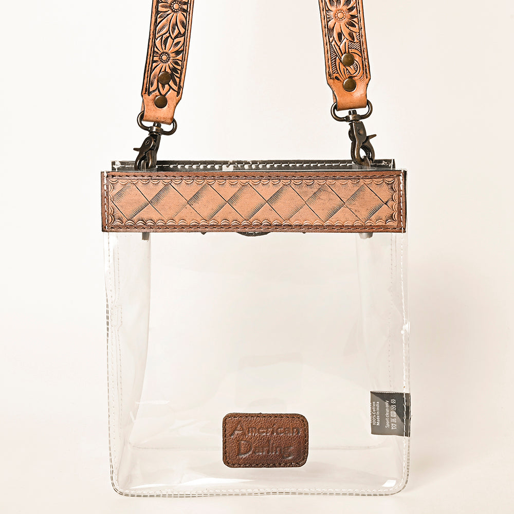 American Darling ADBG1200 Hand Tooled Genuine Leather Women Bag Western Handbag Purse