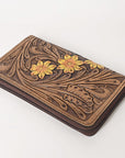 OHLAY WALLET Hand Tooled  Genuine Leather women bag western handbag purse