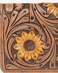 OHLAY WALLET Hand Tooled  Genuine Leather women bag western handbag purse