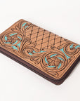 OHLAY WALLET Hand Tooled  Genuine Leather women bag western handbag purse