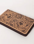 OHLAY WALLET Hand Tooled  Genuine Leather women bag western handbag purse