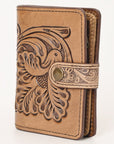 OHLAY WALLET Hand Tooled  Genuine Leather women bag western handbag purse