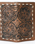 OHLAY WALLET Hand Tooled  Genuine Leather women bag western handbag purse