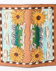 OHLAY WALLET Hand Tooled  Genuine Leather women bag western handbag purse