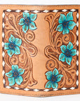 OHLAY WALLET Hand Tooled  Genuine Leather women bag western handbag purse