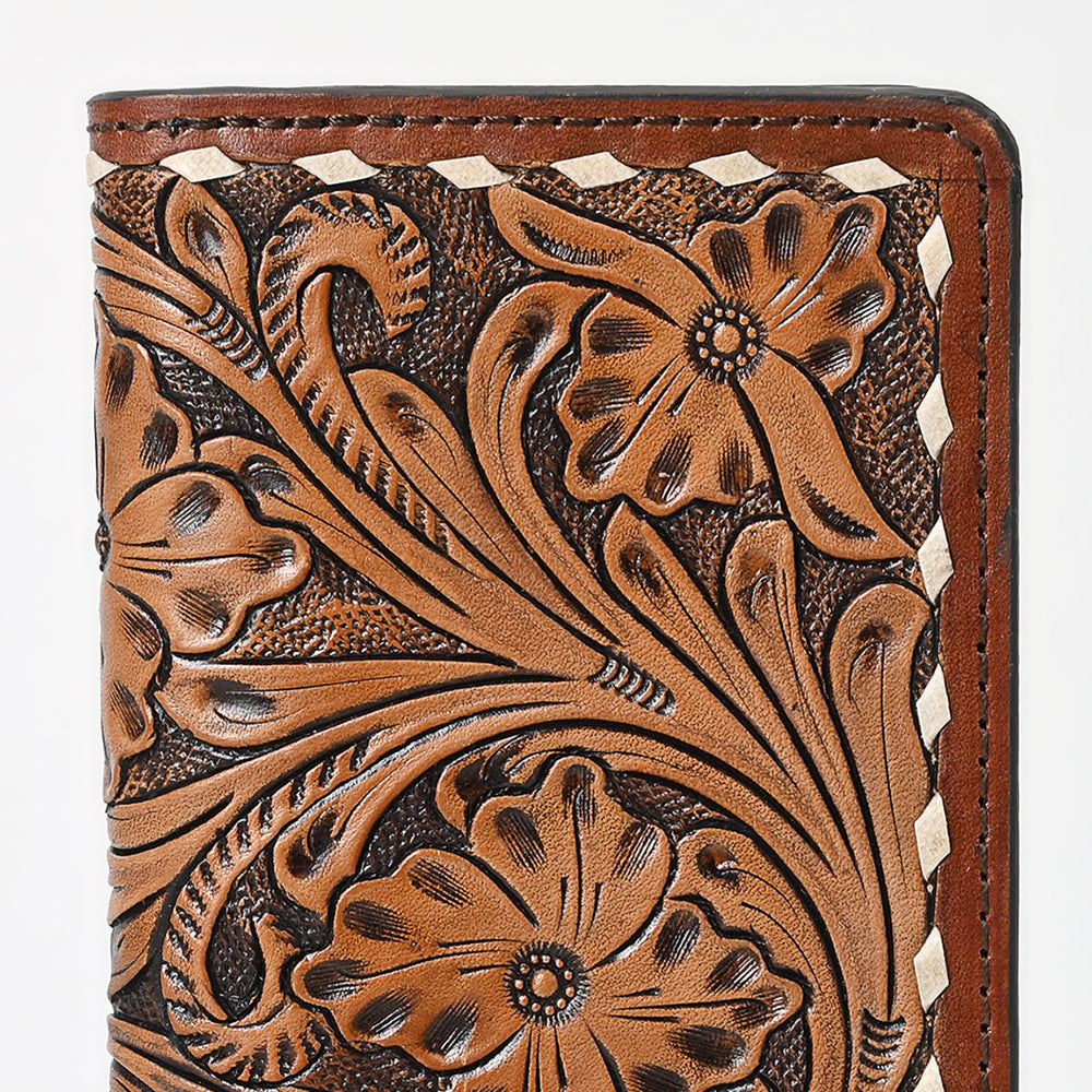 OHLAY WALLET Hand Tooled Genuine Leather women bag western handbag purse