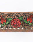 OHLAY WALLET Hand Tooled  Genuine Leather women bag western handbag purse