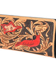 OHLAY WALLET Hand Tooled  Genuine Leather women bag western handbag purse