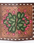 OHLAY WALLET Hand Tooled  Genuine Leather women bag western handbag purse