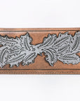 OHLAY WALLET Hand Tooled  Genuine Leather women bag western handbag purse