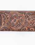 OHLAY WALLET Hand Tooled  Genuine Leather women bag western handbag purse