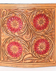OHLAY WALLET Hand Tooled  Genuine Leather women bag western handbag purse