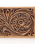 OHLAY WALLET Hand Tooled  Genuine Leather women bag western handbag purse