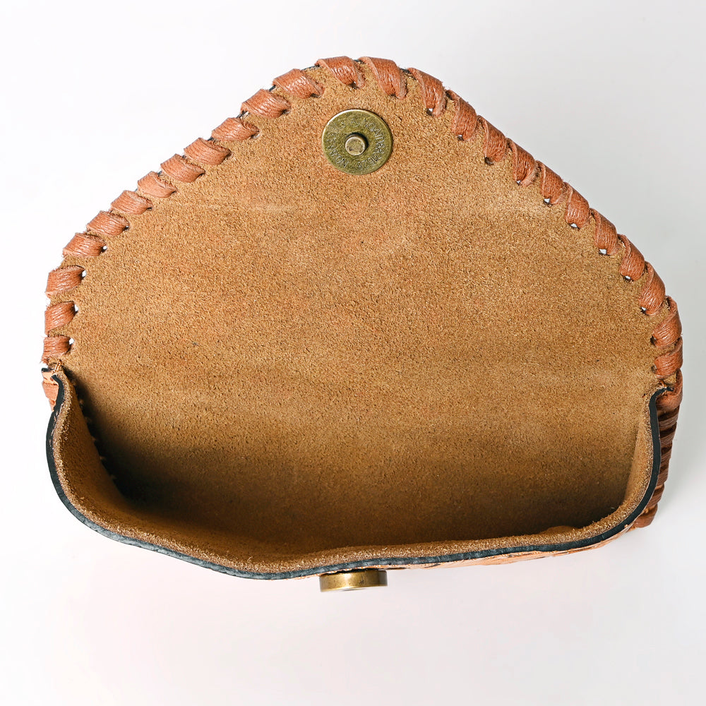 American Darling Sunglass Case Hand Tooled Genuine Leather Women Bag Western Handbag Purse