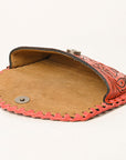 American Darling Sunglass Case Hand Tooled Genuine Leather Women Bag Western Handbag Purse