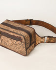 ADBG1208 American Darling Hand Tooled Genuine Leather Women Bag Western Handbag Purse