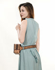 ADBG1208 American Darling Hand Tooled Genuine Leather Women Bag Western Handbag Purse