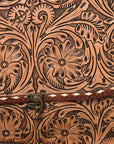 ADBG1210 American Darling Hand Tooled Genuine Leather Women Bag Western Handbag Purse