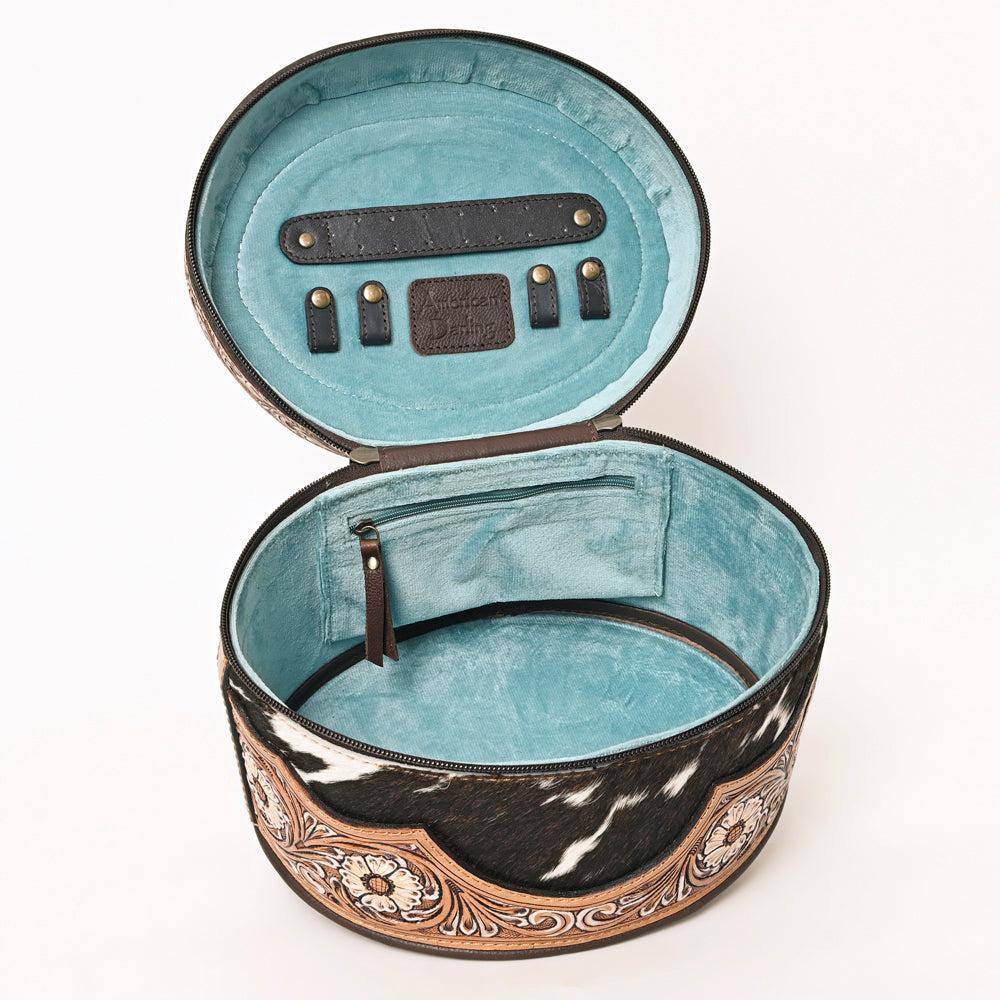 ADBGA416 American Darling Hand Tooled Hair On Genuine Leather Women Bag Western Handbag Purse
