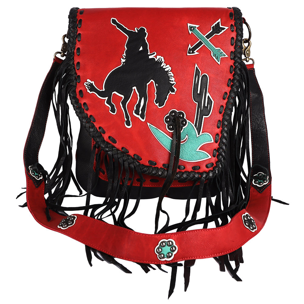ADBGM352 American Darling Hand Tooled Genuine Leather Women Bag Western Handbag Purse