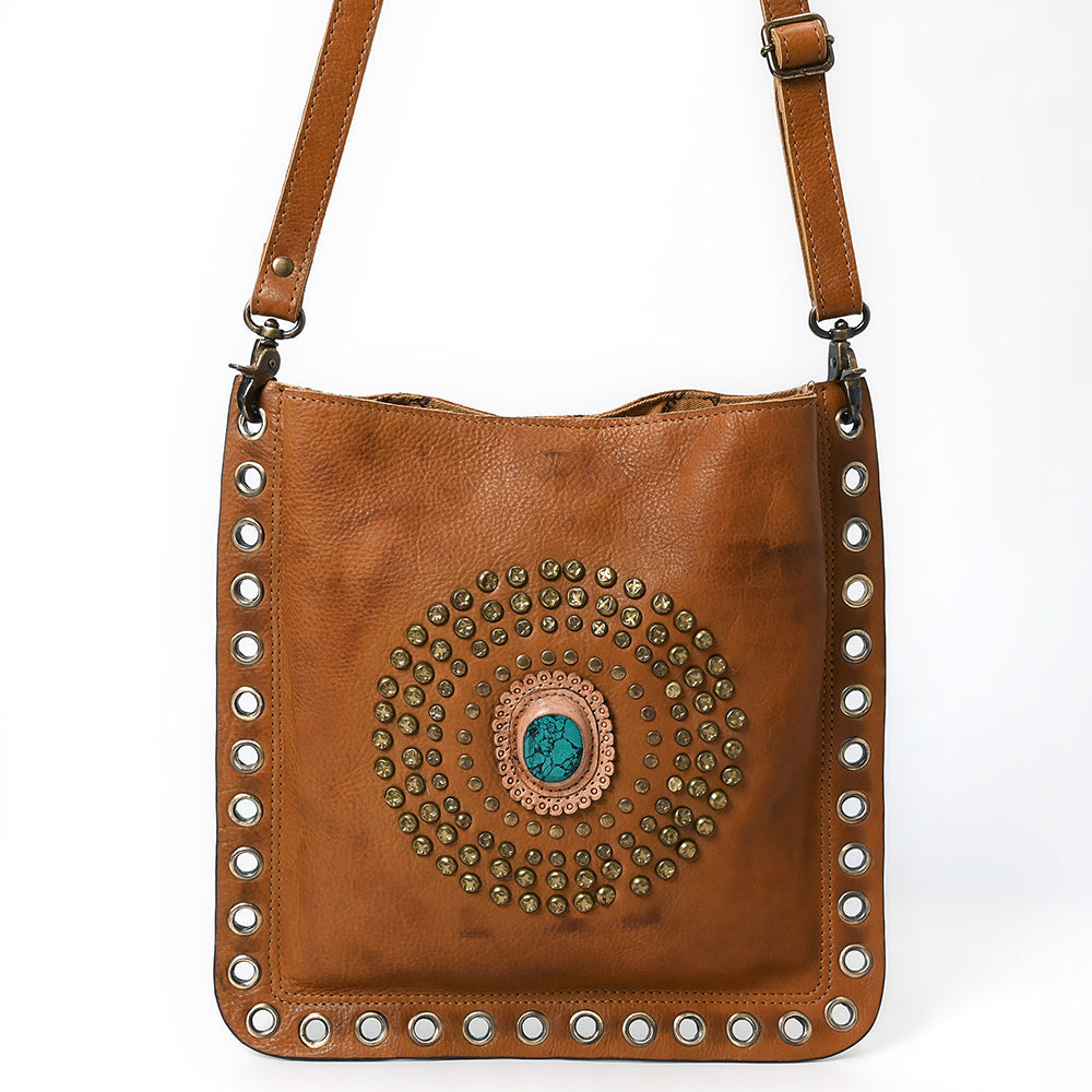 American Darling Cross Body Full Grain Genuine Leather Western Women Bag | Handbag Purse Crossbody for Cute