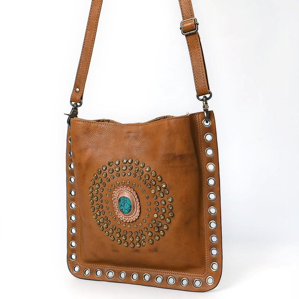 American Darling Cross Body Full Grain Genuine Leather Western Women Bag | Handbag Purse Crossbody for Cute