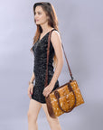 ADBG1215 American Darling Hair On Genuine Leather Women Bag Western Handbag Purse