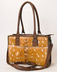 ADBG1215 American Darling Hair On Genuine Leather Women Bag Western Handbag Purse