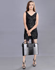 American Darling ADBG1217 Crocodile Embossed Genuine Leather Women Bag Western Handbag Purse