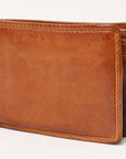 Spaghetti Western Swc463Cg Wallet Vintage Handmade Drum Dyed Genuine European Cowhide Leather Women Bag Western Handbag Purse