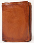 Spaghetti Western Swc464Cg Wallet Vintage Handmade Drum Dyed Genuine European Cowhide Leather Women Bag Western Handbag Purse