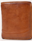 Spaghetti Western Swc465Cg Wallet Vintage Handmade Drum Dyed Genuine European Cowhide Leather Women Bag Western Handbag Purse
