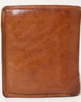 Spaghetti Western Swc465Cg Wallet Vintage Handmade Drum Dyed Genuine European Cowhide Leather Women Bag Western Handbag Purse