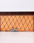 GIBGX1217 American Darling Clutch Genuine Western Leather Women Bag
