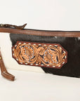 American Darling Wristlet Genuine Leather Women Bag W. Handbag Purse –