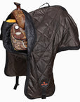 HILASON Western Horse Saddle Carrier Cover Storage Travel Bag Quilted