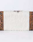 OHLAY KBG224 Coin Purse Hand Tooled Hair-On Genuine Leather women bag western handbag purse