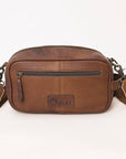 OHLAY TOILETRY  Hair-on Genuine Leather women bag western handbag purse
