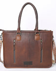OHLAY KBG252 TOTE Hand Tooled Hair-on Genuine Leather women bag western handbag purse