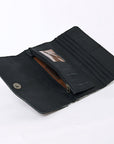 OHLAY KBG265 Coin Purse Hand Tooled Hair-On Genuine Leather women bag western handbag purse