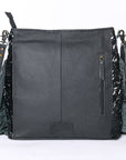 OHLAY KBG269 Cross Body Hair-On Genuine Leather women bag western handbag purse