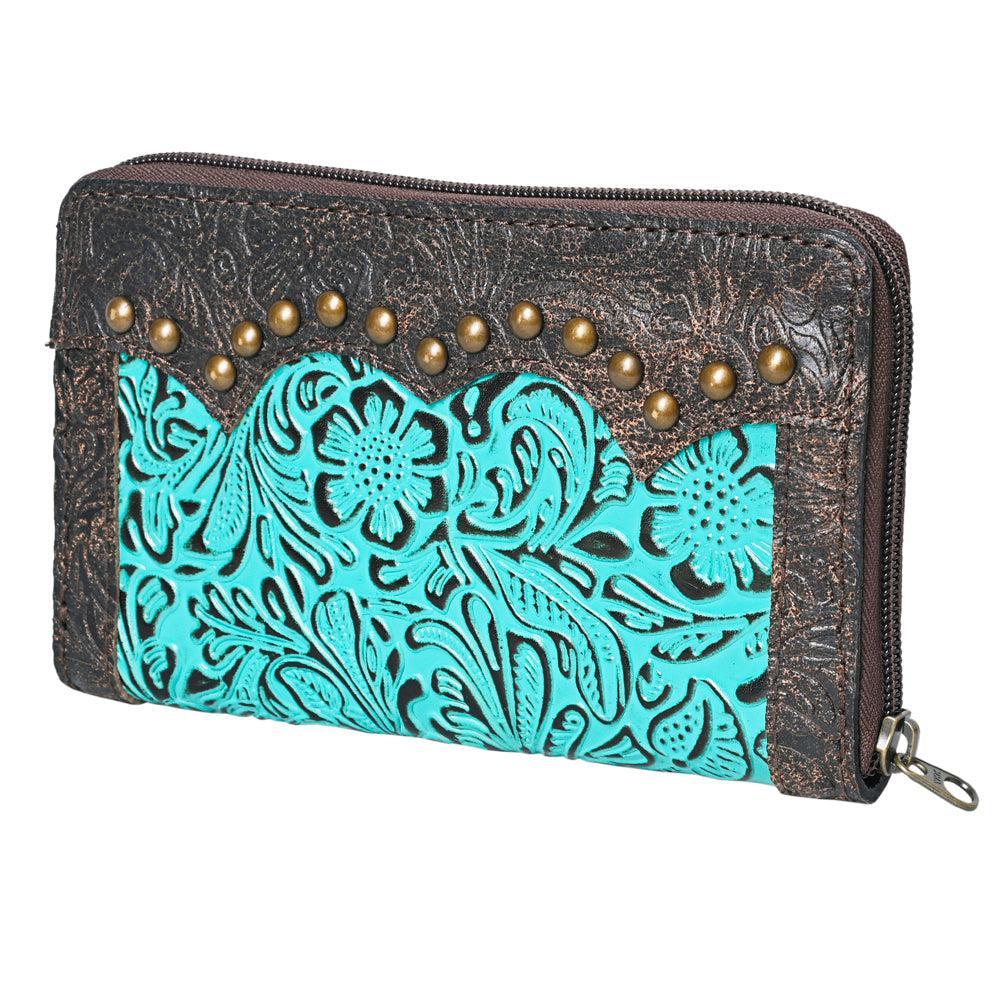 OHLAY SKBG276 Coin Purse Embossed Genuine Leather women bag western handbag purse