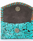 OHLAY KBG279 Coin Purse Embossed Genuine Leather women bag western handbag purse