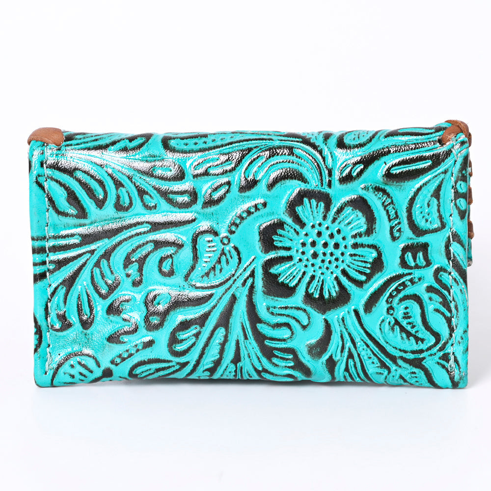 OHLAY KBG279 Coin Purse Embossed Genuine Leather women bag western handbag purse