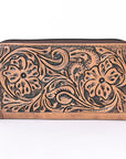 OHLAY KBG305 Coin Purse Hand Tooled Genuine Leather women bag western handbag purse