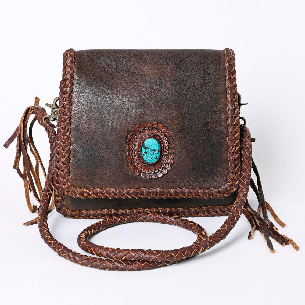 American Darling ADBGM346A Genuine Leather Women Bag Western Handbag Purse