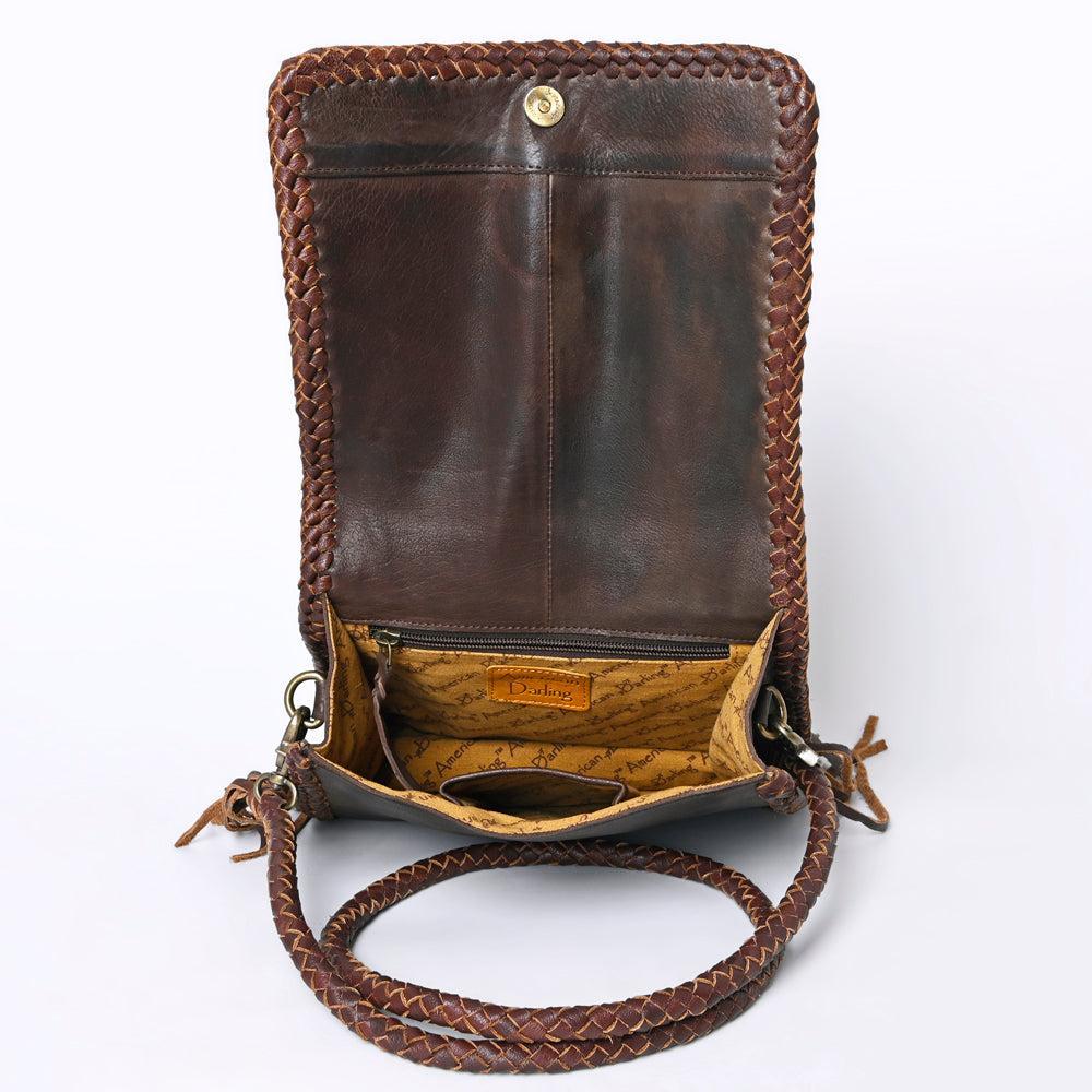American Darling ADBGM346A Genuine Leather Women Bag Western Handbag Purse